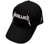 Rock Off officially licensed products Metallica Text and M Band Logo Baseball Cap One Size