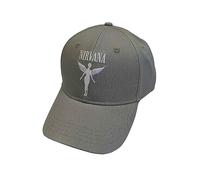 Rock Off officially licensed products Nirvana Baseball Cap Angelic Mono Band Logo Nue offiziell Grün One Size