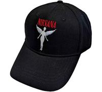 Nirvana Baseball Cap Angelic 100% Baumwolle Schwarz Onesize