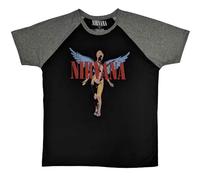 Rock Off officially licensed products Nirvana In Utero Angelic Raglan T Shirt L
