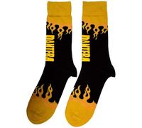 Rock Off officially licensed products Pantera Flame Band Logo Ankle Socken One Size