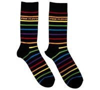Rock Off officially licensed products Pink Floyd Prism Stripes Band Logo Ankle Socken UK Size 7-11