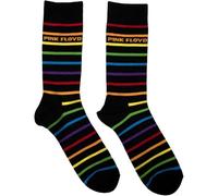 Rock Off officially licensed products Pink Floyd Wide Stripes Band Logo Ankle Socken One Size