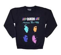 Rock Off officially licensed products Queen American Tour 1982 Band Logo Sweatshirt L