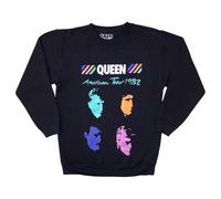 Rock Off officially licensed products Queen American Tour 1982 Band Logo Sweatshirt S