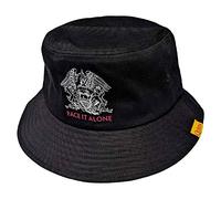Rock Off officially licensed products Queen Bucket Hat Face It Alone Band Logo Nue offiziell Unisex Schwarz Large/X-Large