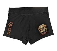 Rock Off officially licensed products Queen Classic Crest Logo Boxer Kurze Hosen XL