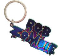 Rock Off officially licensed products Rob Zombie Multicoloured Logo Schlüsselring Keychain One Size