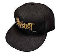Rock Off officially licensed products Slipknot Baseball Cap Barcode Band Logo Nue offiziell Unisex Schwarz Snapback One Size