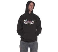 Rock Off officially licensed products Slipknot Kapuzenpullover Eye Band Logo Nue offiziell Unisex Schwarz Pullover L