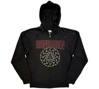 Rock Off officially licensed products Soundgarden Spiral & Logo Zipped Kapuzenpullover M