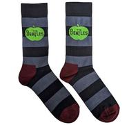 Rock Off officially licensed products The Beatles Apple And Stripes Ankle Socken UK Size 7-11