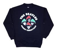 Rock Off officially licensed products The Beatles Xmas Hats Sweatshirt L