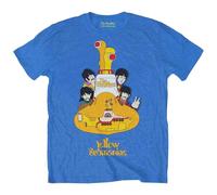 Rock Off officially licensed products The Beatles Yellow Submarine Submarine Kids T-Shirt, Blau, 12 Jahre