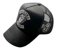 Rock Off officially licensed products The Rolling Stones Baseball Cap Tour '78 Nue offiziell Schwarz Trucker One Size
