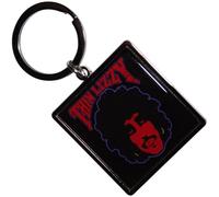 Rock Off officially licensed products Thin Lizzy Phil Band Logo Rot Schlüsselring Keychain One Size