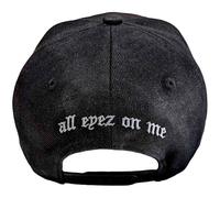 Rock Off Trade Basecap Tupac 2pac All Eyez Nue offiziell Schwarz Snapback Einheitsgröße