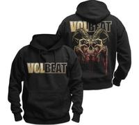 Rock Off officially licensed products Volbeat Bleeding Crown Skull offiziell Männer Kapuzenpullover (Large)