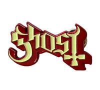 Ghost Band Logo Rot Shadow Pin Badge One Size