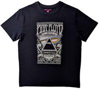 Rock Off Pink Floyd Unisex T-Shirt Carnegie Hall Poster (size XL)