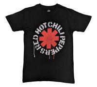 Rock Off Red Hot Chili Peppers Unisex T-Shirt: Stencil (size L)