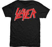 Rock Off Slayer Unisex T-Shirt Classic Logo Black (size M)