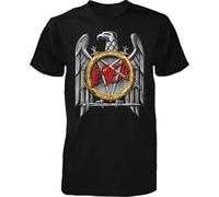 Slayer T-Shirt Silver Eagle Black 2XL