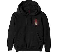 Rock Off Slipknot - Unisex Burn Me Away Pullover, Hoodie, Farbe: Schwarz, Größe: XXXL, Schwarz, 3XL, Schwarz, 3XL