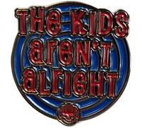 Rock Off The Offspring The Kids Aren't Alright Schwarz Pin Badge 35mm x 25mm Unisex Anstecknadel