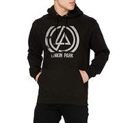 Rock Officially Licensed Products Linkin Park Sweatshirt mit Kapuze, Band konzentrisch, Herren, Schwarz, Schwarz, XL