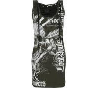 Rock Rebel by EMP Eyelet Dress with Patches Kurzes Kleid oliv in L