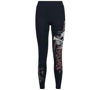 Rock Rebel by EMP Leggings with Skull Print Leggings schwarz in L