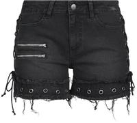Rock Rebel by EMP EMP Street Crafted Design Collection - Shorts Short schwarz in 33