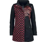Rock Rebel by EMP Ladies Field Jacket Winterjacke schwarz in L