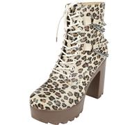 Rock Rebel by EMP Leo High Heel Boots High Heel leopard in EU39
