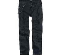 Rock Rebel by EMP Dark Reptile Jeans schwarz in W36L34