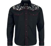 Rock Rebel by EMP Rock Rebel X Lucky 13 - Shirt Langarmhemd schwarz in L
