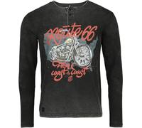 Rock Rebel by EMP Rock Rebel X Route 66 - Longsleeve Langarmshirt schwarz in L