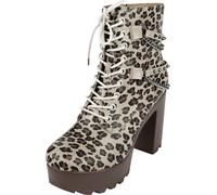 Rock Rebel by EMP Leo High Heel Boots High Heel leopard in EU37