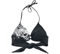 Rock Rebel by EMP Mix And Match Bikini-Oberteil schwarz in XL