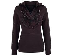 Rock Rebel by EMP Never Regret Kapuzenpullover bordeaux in L