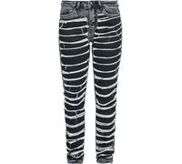 Rock Rebel by EMP Skarlett mit Cut-Outs Jeans schwarz in W33L32