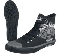 Rock Rebel by EMP Walk The Line Sneaker high schwarz in EU38