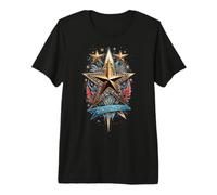 Rock Star Diamond Limitierte Auflage Premium T-Shirt