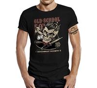 Rockabilly Hot Rod Racer T-Shirt: Old School 50's XL
