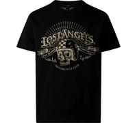 Rocker Lost Angels T-Shirt, schwarz, Größe S für Männer