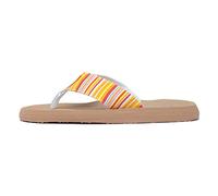 Rocket Dog Adios Stark gestreifte Flip-Flops für Damen, Orange, 41 EU