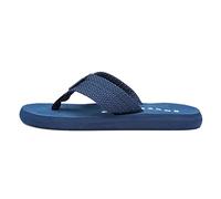 Rocket Dog Adios Womens White Webbing Flip Flop, Webbing Navy, 40