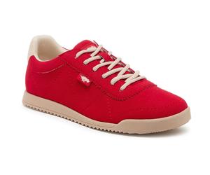 Rocket Dog Bertie Pella Textile Damen Rote Sneakers EU 37 / UK 4