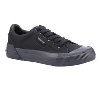 Rocket Dog Damen Cheery Leinenschuhe Sneaker Schwarz 38 EU